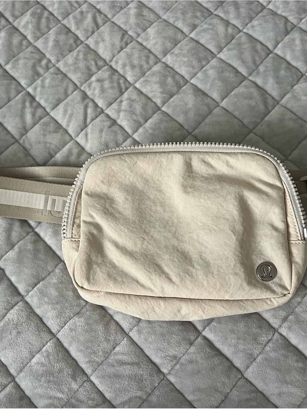 lululemon athletica Cream Waist Pack with Logo